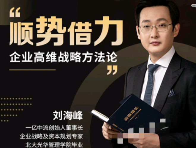 刘海峰 高维战略顺势篇_ 商界大讲堂 顺势借力3.0(29节)-zeli芝士岛