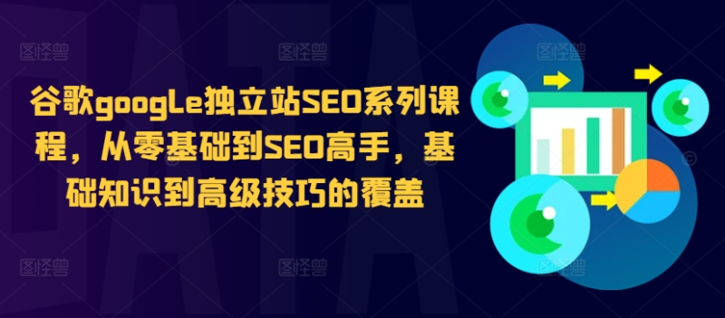 谷歌google独立站SEO系列课程,从零基础到SEO高手,基础知识到高级技巧的覆盖-zeli芝士岛